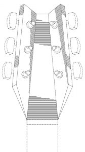 Patent drawing of the Aileron headstock.